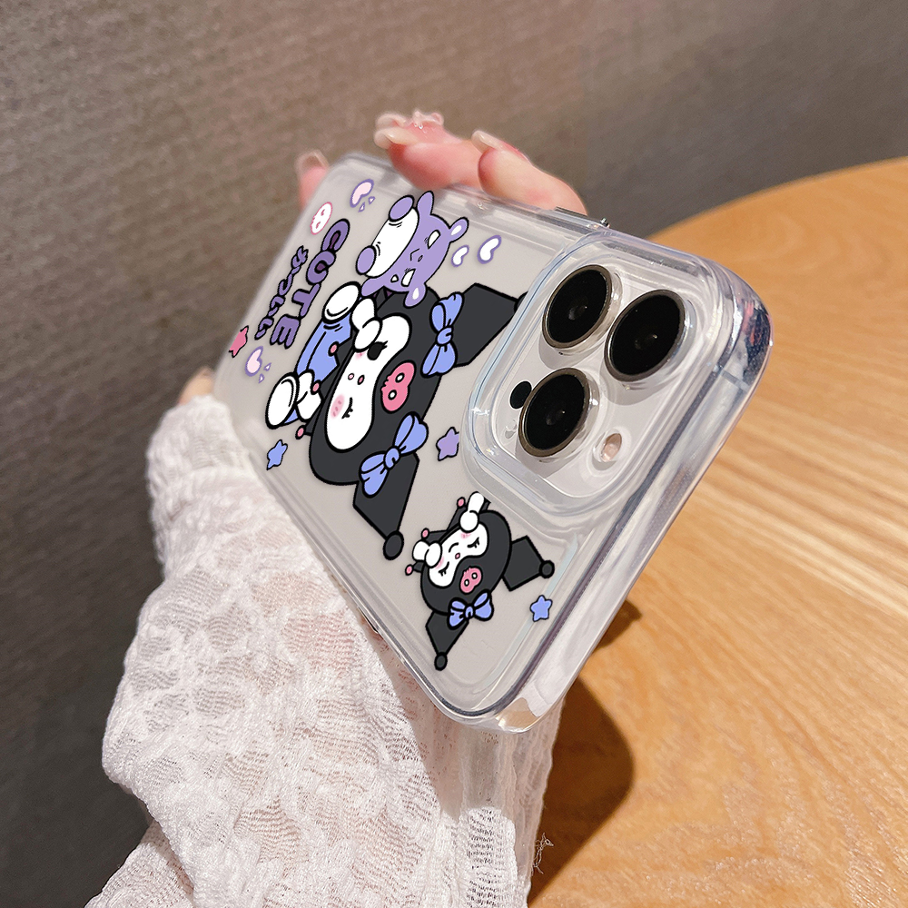 Cute Kuromi Clear Silicon Case Cover