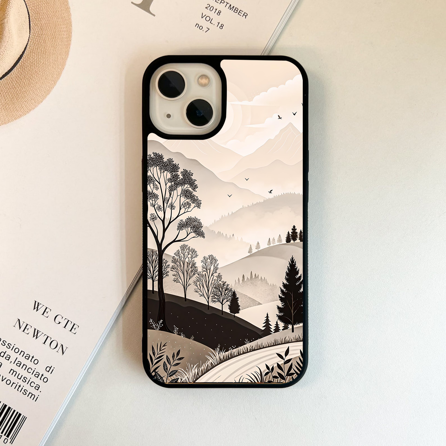 Sepia toned Forest Glass Case