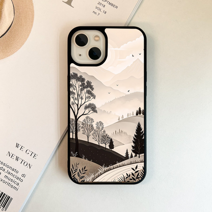 Sepia toned Forest Glass Case