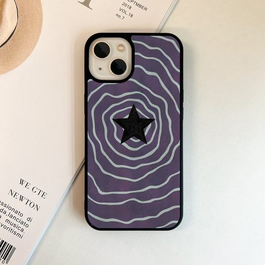 Center Star Vibe Glass Case