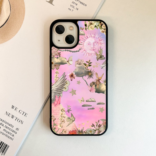 Celestial Garden Glow Glass Case