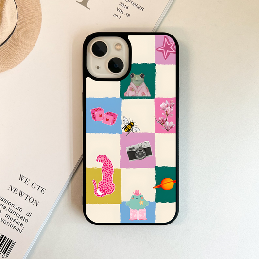 Retro Pop Mix Glass Case