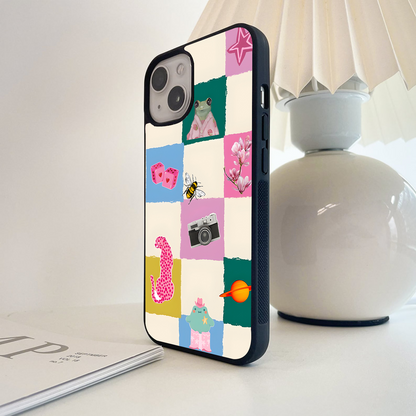 Retro Pop Mix Glass Case