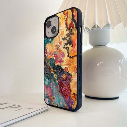 Celestial Flow Bloom Glass Case