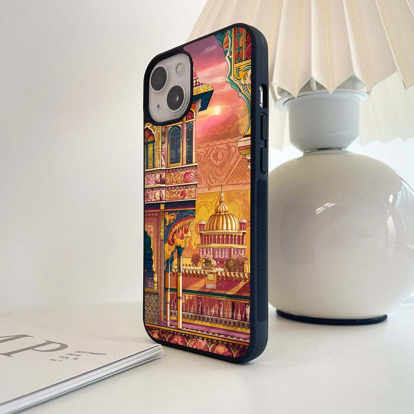 Sunset Palace Glory Glass Case