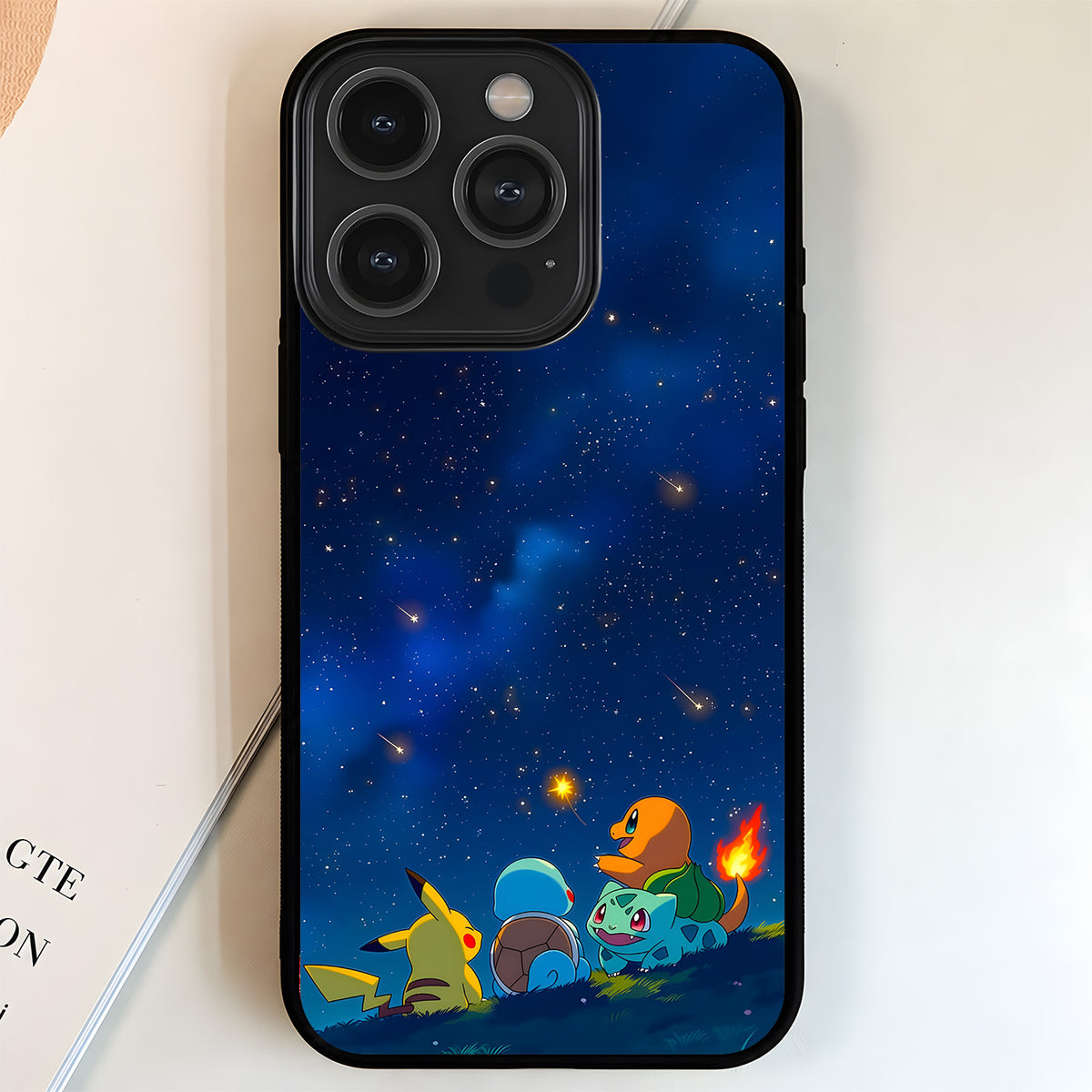 Pokemon Starry Night Glass Case