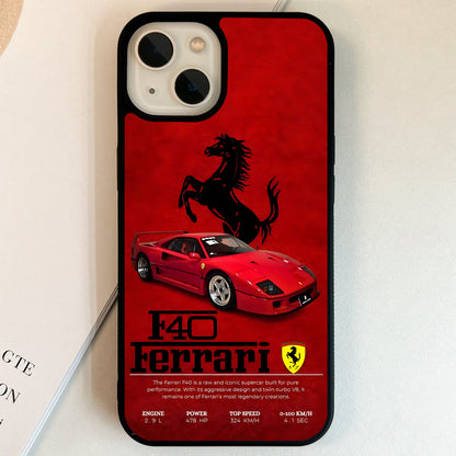 Ferrari F40 Racing Legend Glass Case