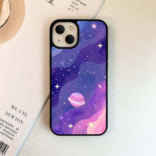 Galaxy Art Pattern Glass Case