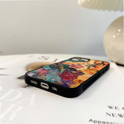 Celestial Flow Bloom Glass Case