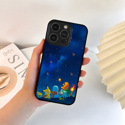 Pokemon Starry Night Glass Case