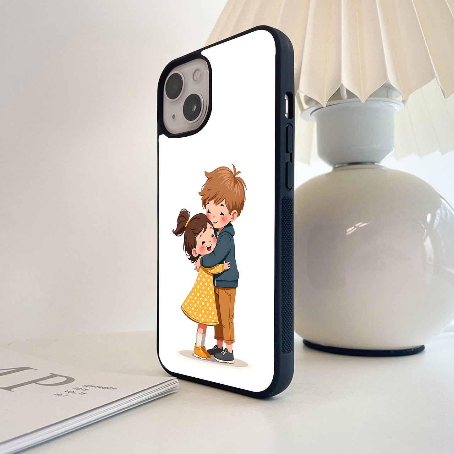 Forever Sibling Bond Glass Case