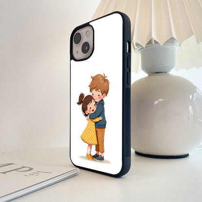 Forever Sibling Bond Glass Case