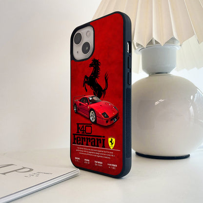 Ferrari F40 Racing Legend Glass Case