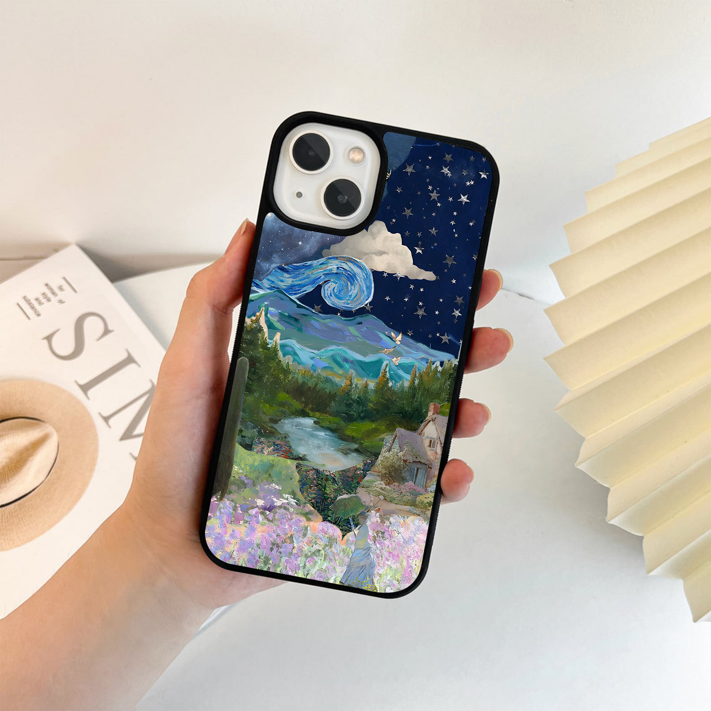 Butterfly Sky Dreams Glass Case