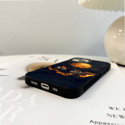 Golden Stallion Moonride Glass Case