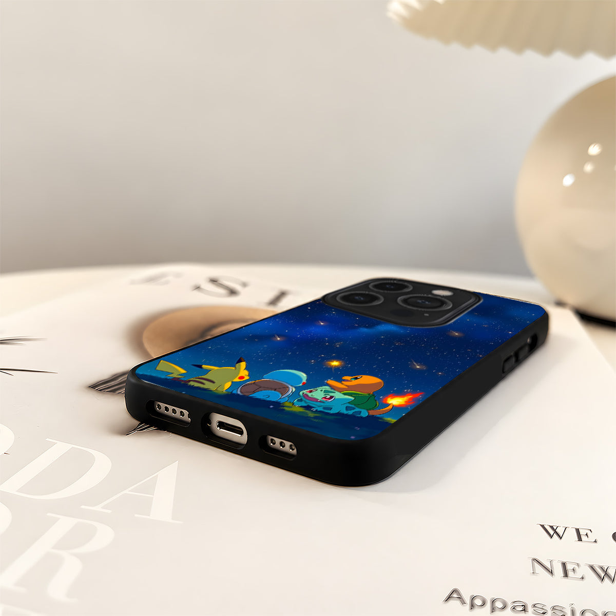 Pokemon Starry Night Glass Case