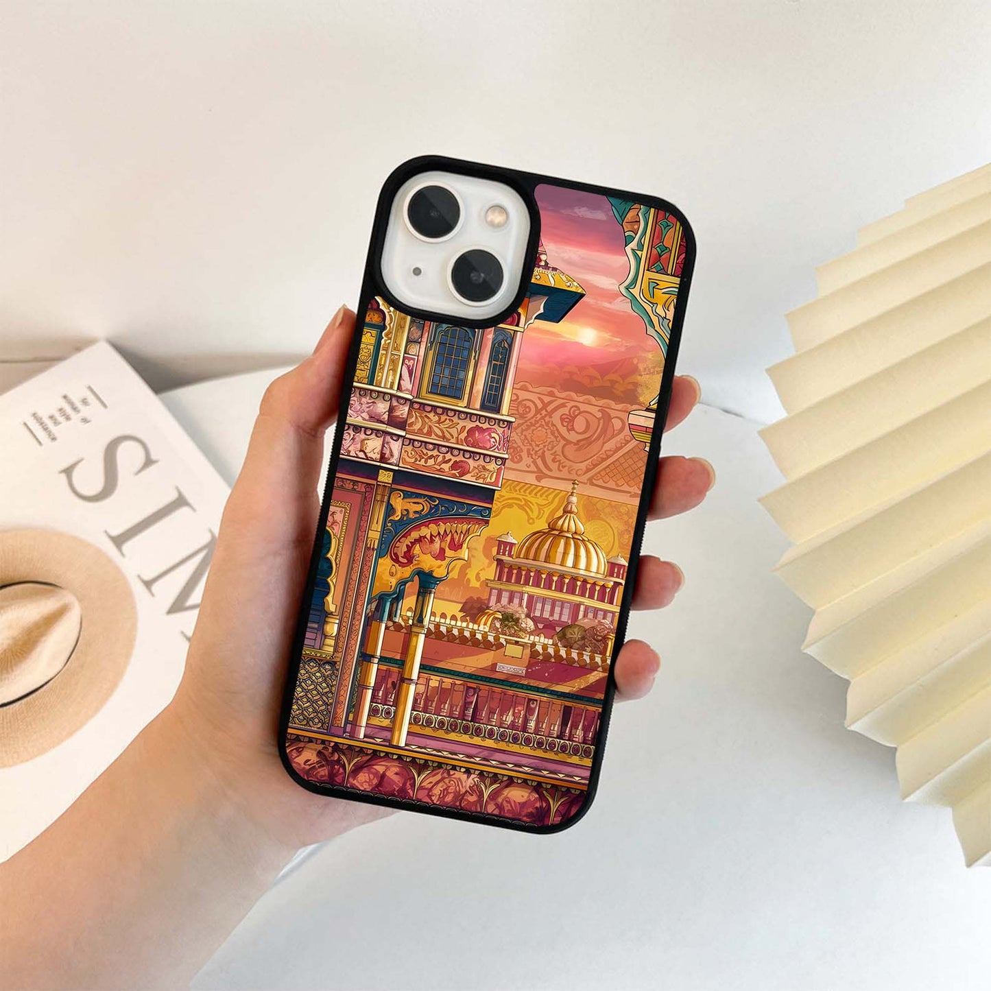 Sunset Palace Glory Glass Case