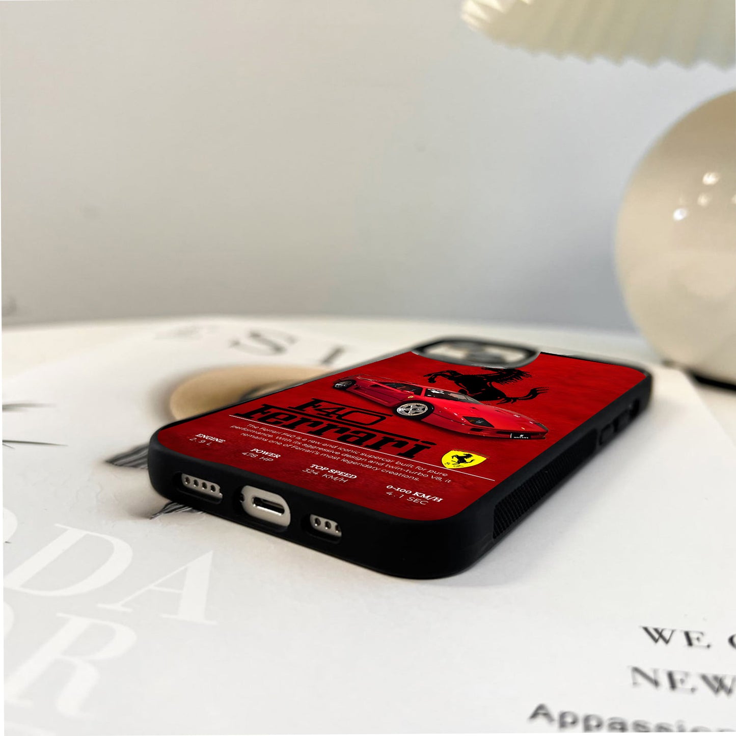 Ferrari F40 Racing Legend Glass Case
