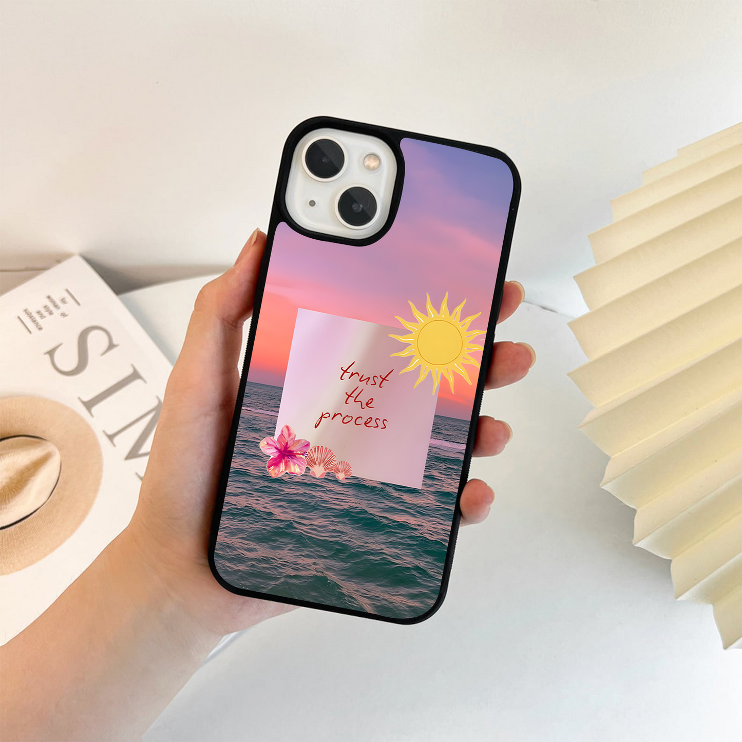 Starlight Cosmic Glow Glass Case