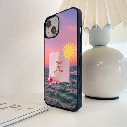 Starlight Cosmic Glow Glass Case