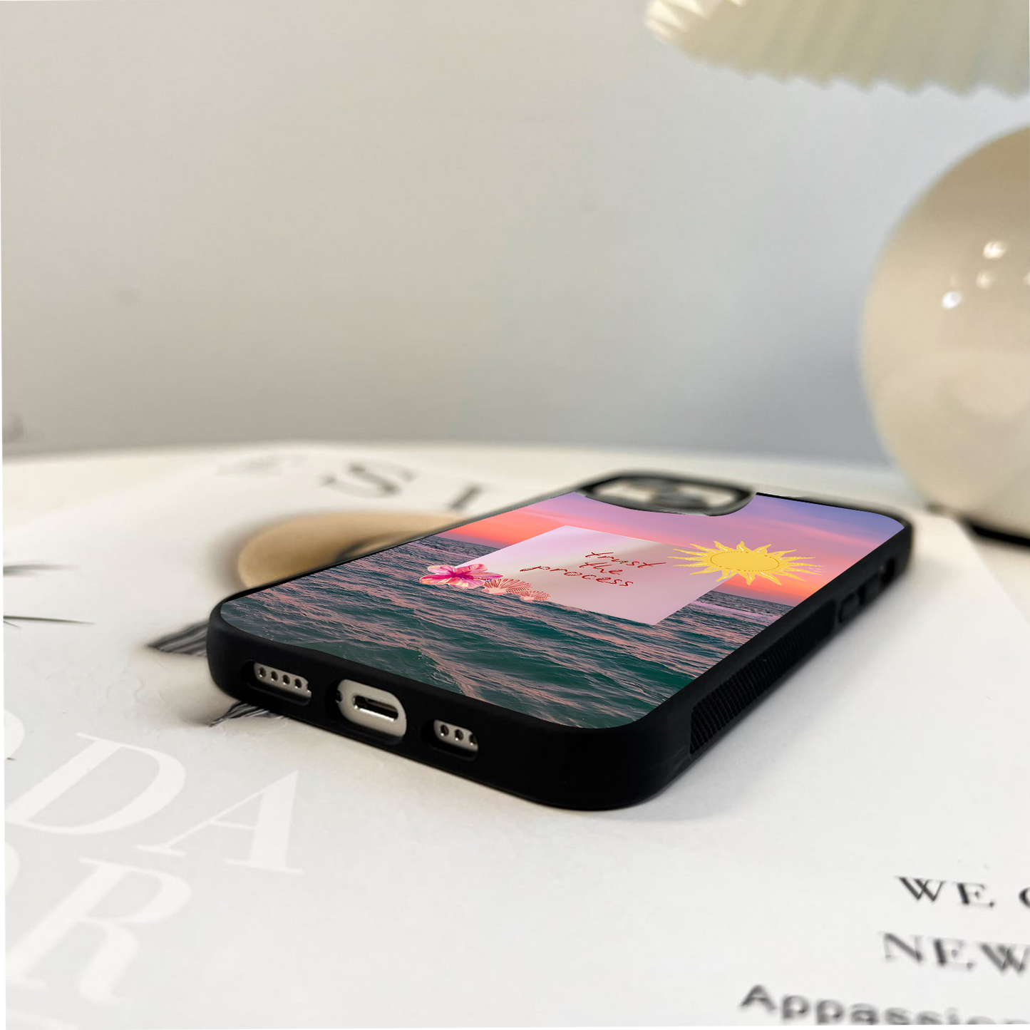 Starlight Cosmic Glow Glass Case