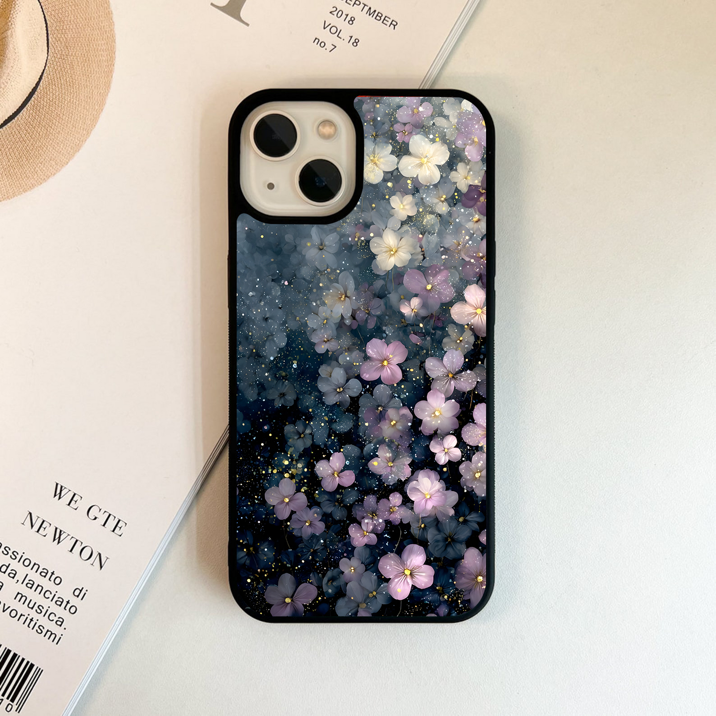 Starlit Blossom Dreams Glass Case