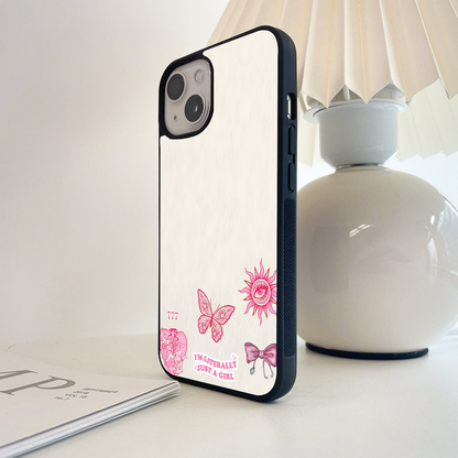 Soft Girl Energy Glass Case