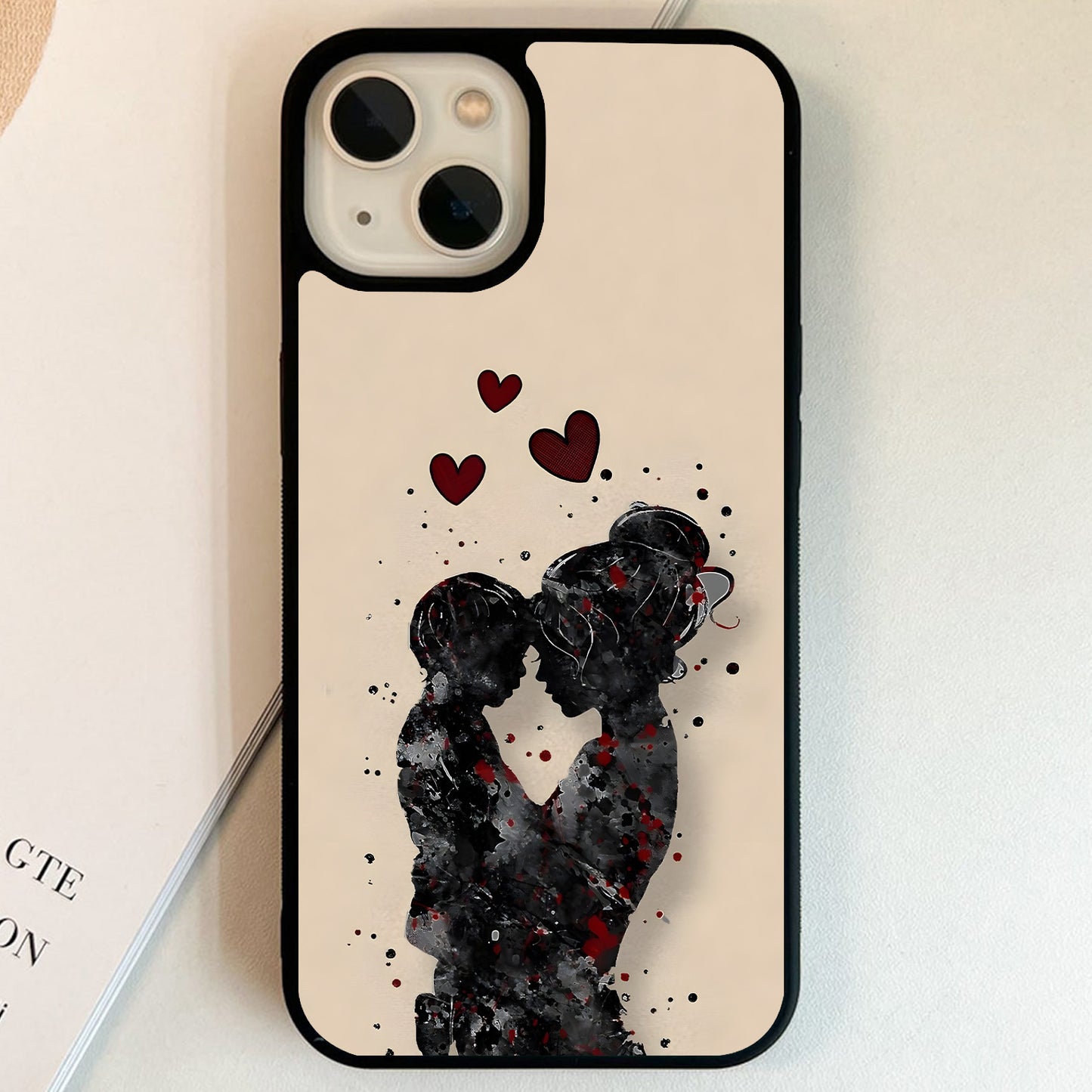 Mother Child Forever Glass Case