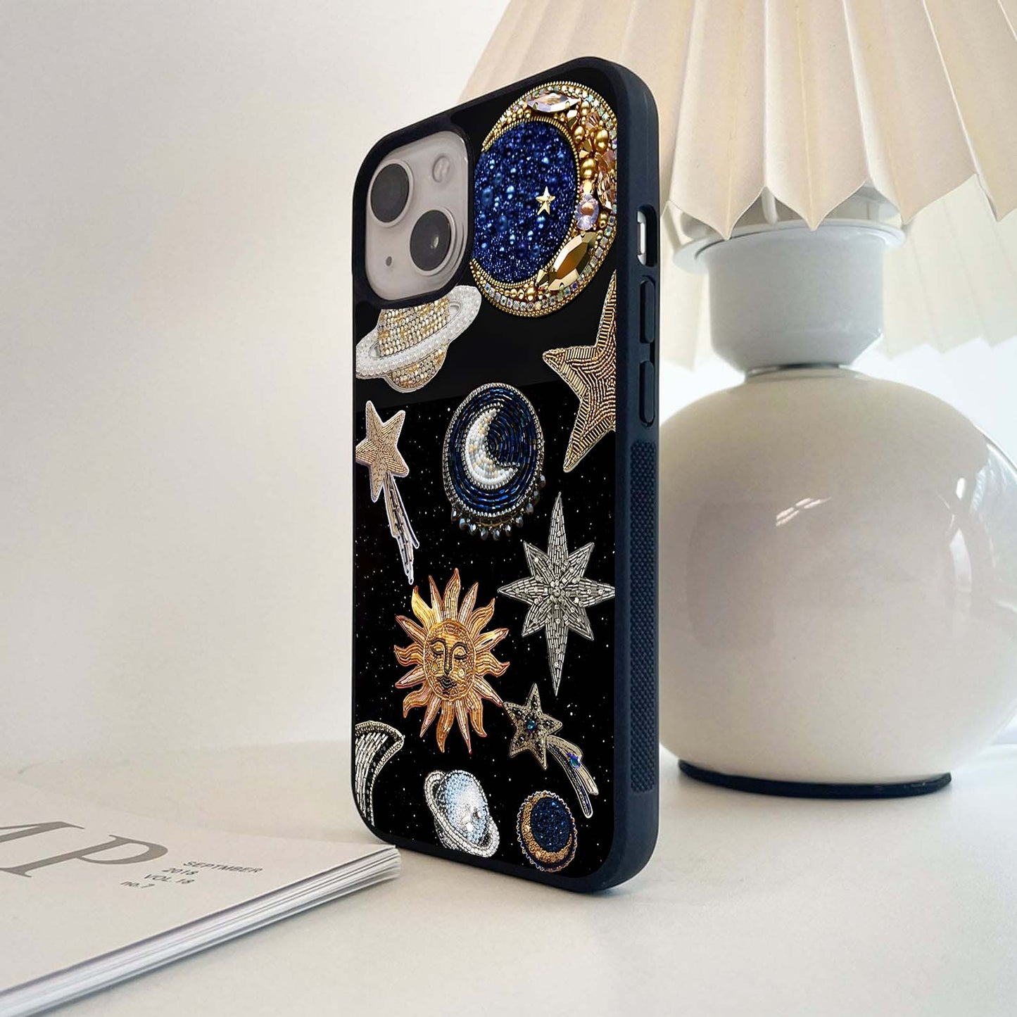 Celestial Gem Constellations Glass Case