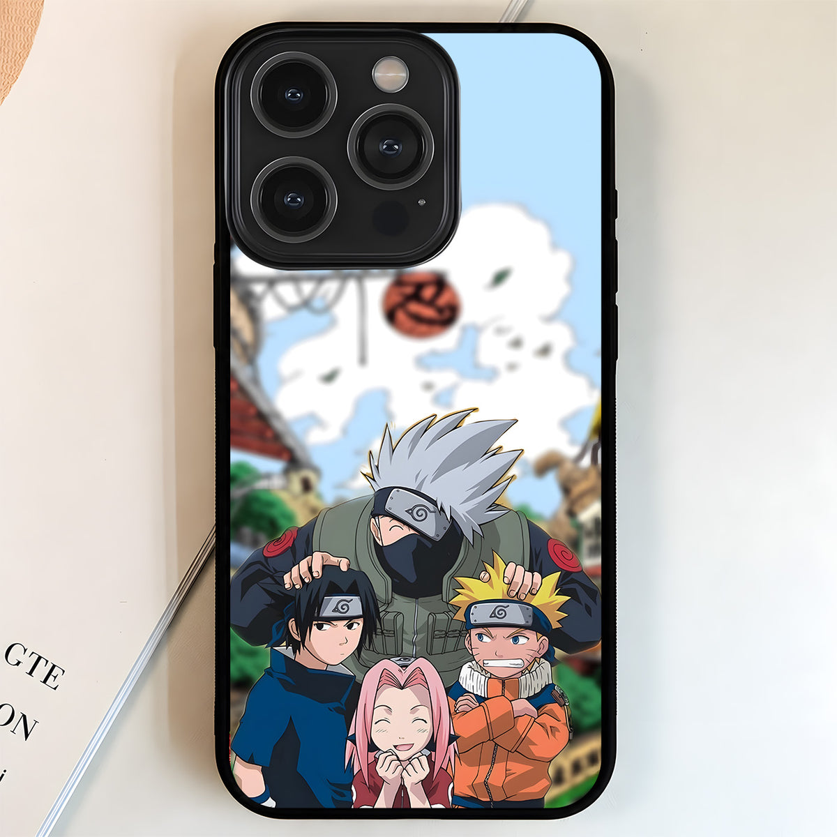 Naruto Squad Memories Glass Case