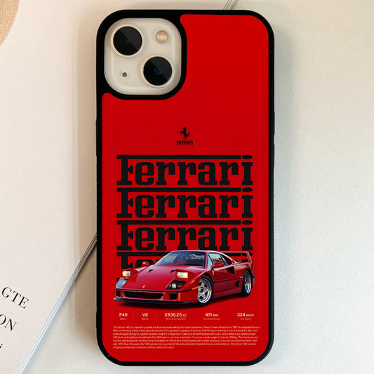 Ferrari F40 Racing Glass Case
