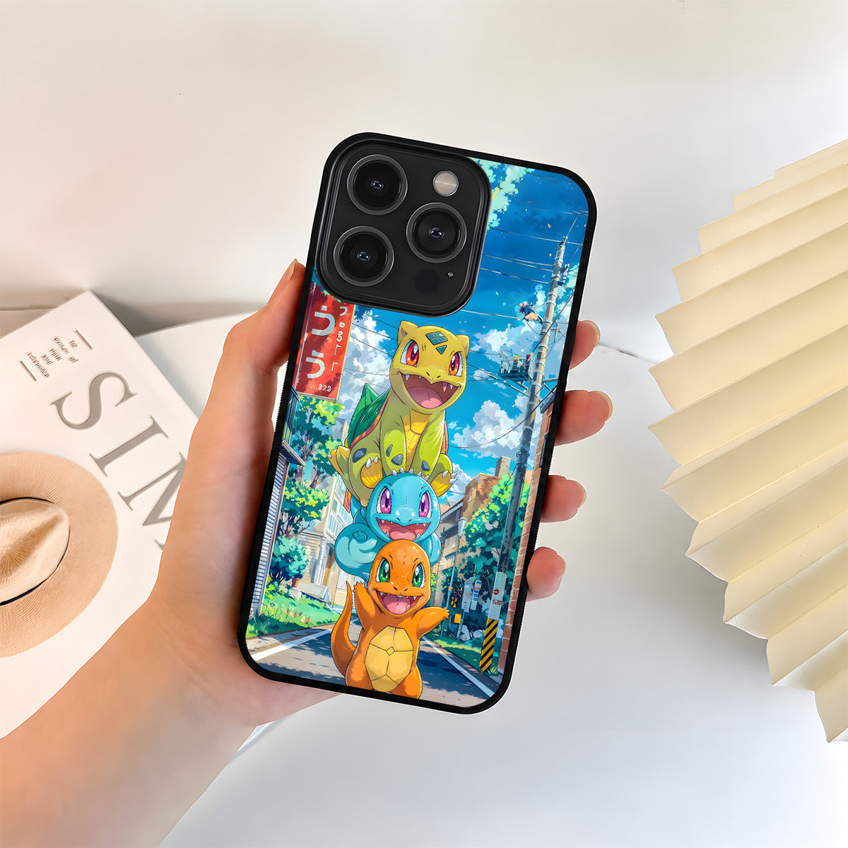 Pokemon Starter Stack Glass Case