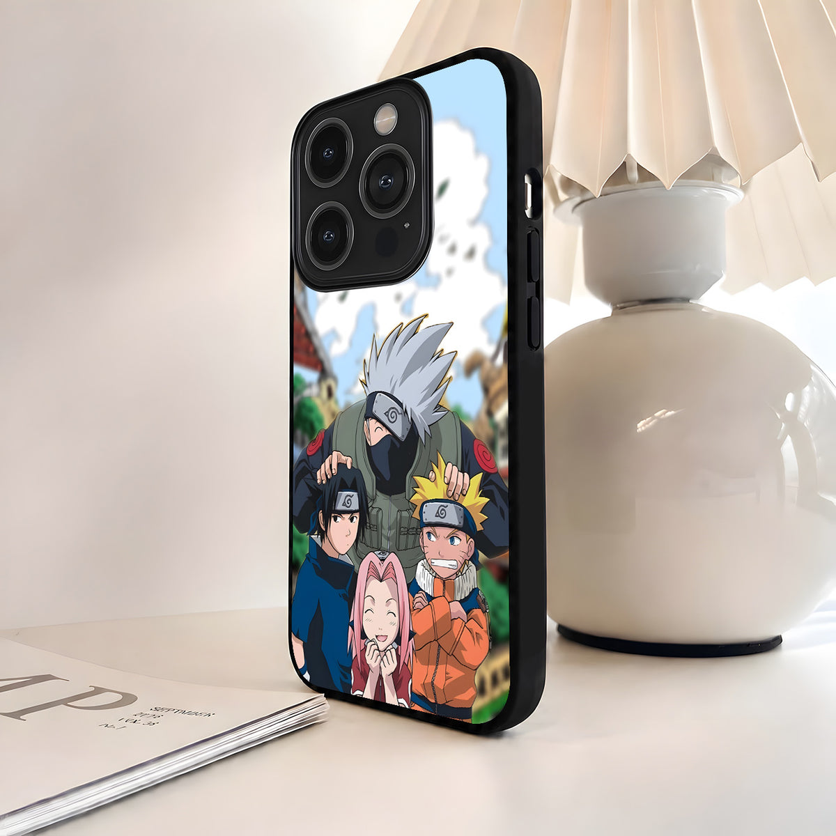 Naruto Squad Memories Glass Case