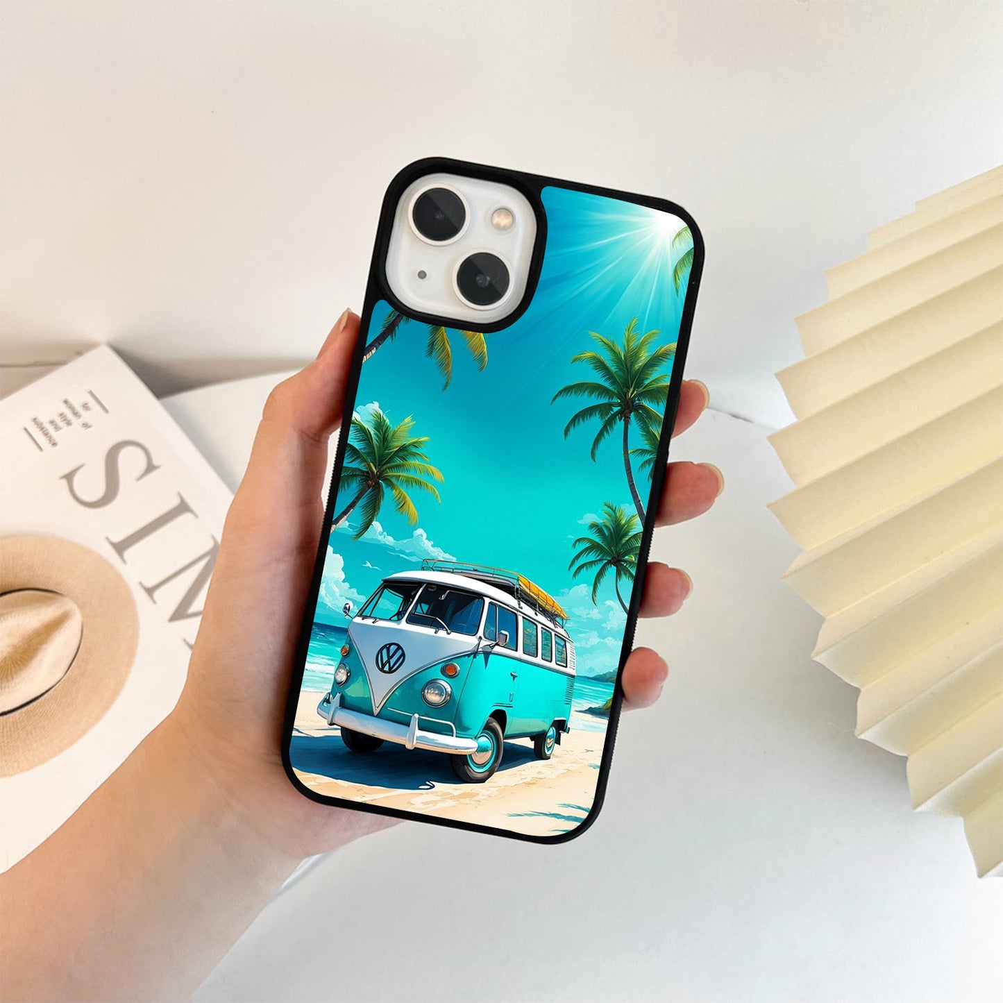 Tropical Van Adventure Glass Case