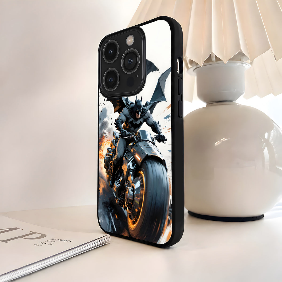 Batman Speed Rider Glass Case