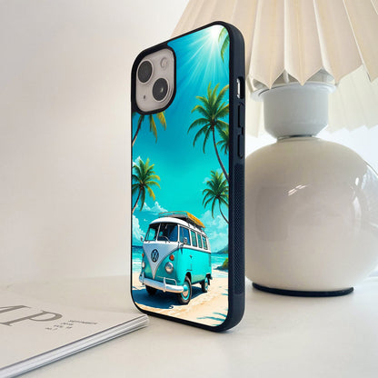 Tropical Van Adventure Glass Case