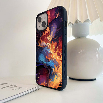 Firestorm Flow Dance Glass Case