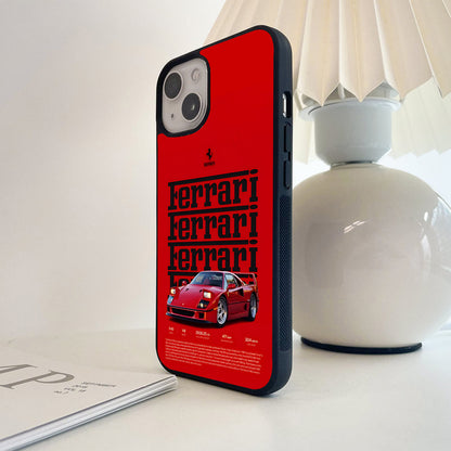 Ferrari F40 Racing Glass Case