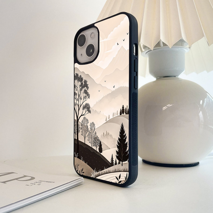 Sepia toned Forest Glass Case