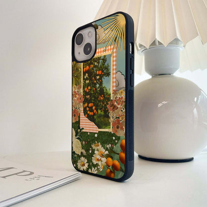 Citrus Blooming Glass Case