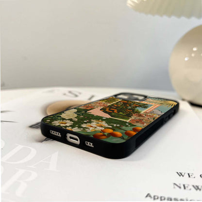 Citrus Blooming Glass Case