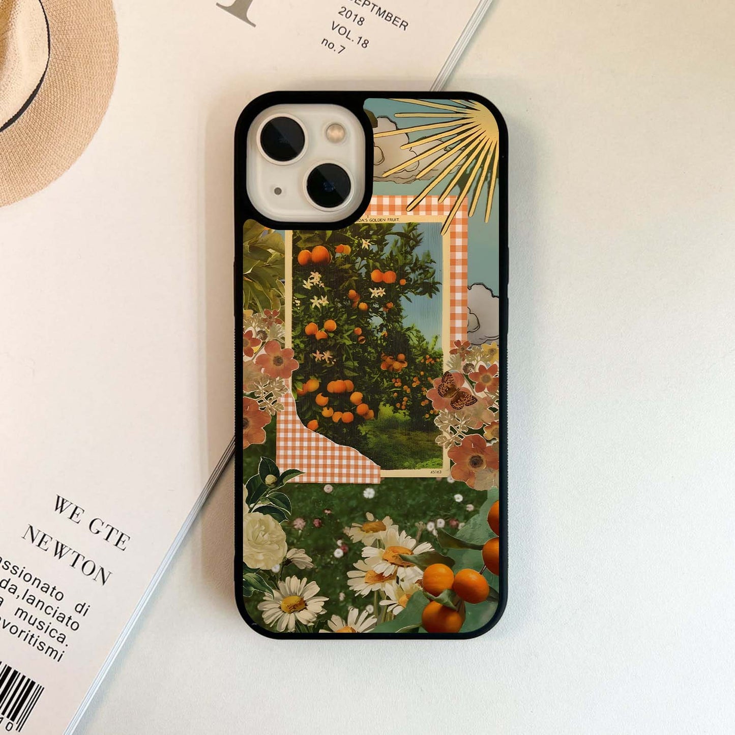 Citrus Blooming Glass Case