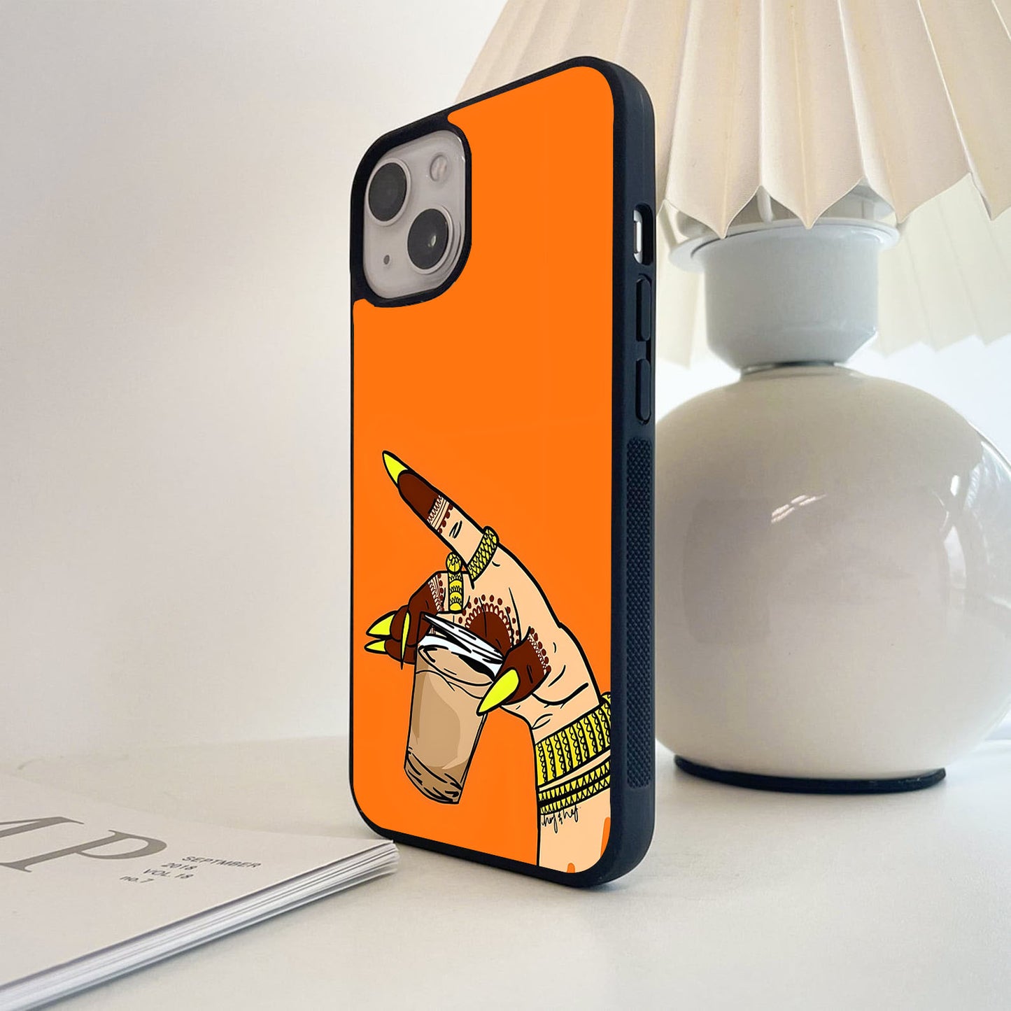 Chai Lover Glass Case