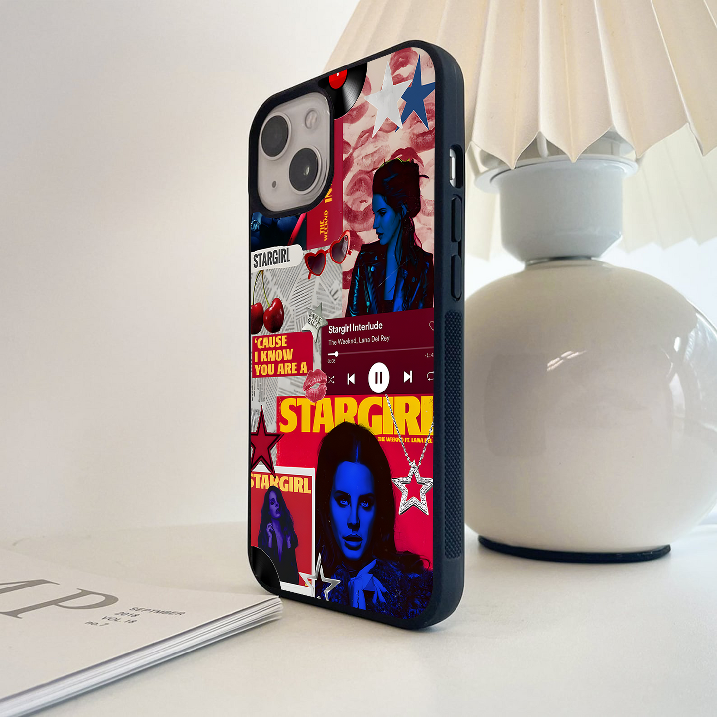 Crimson Star Muse Glass Case