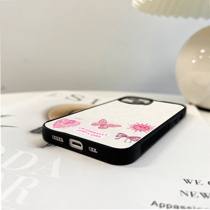 Soft Girl Energy Glass Case