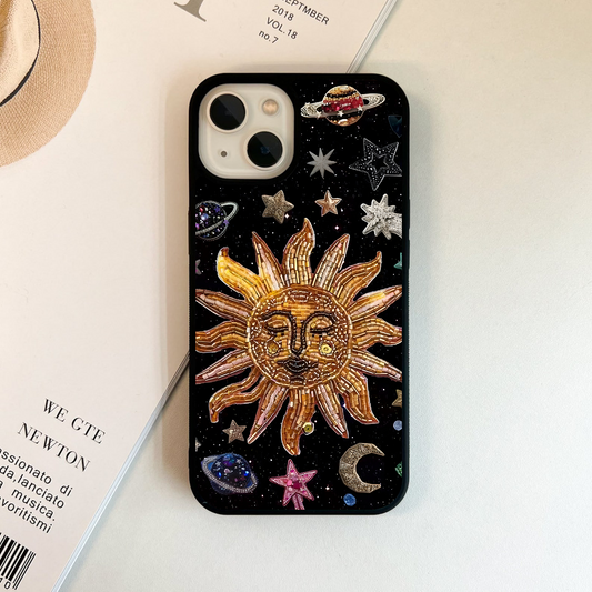 Starlit Sun Charm Glass Case