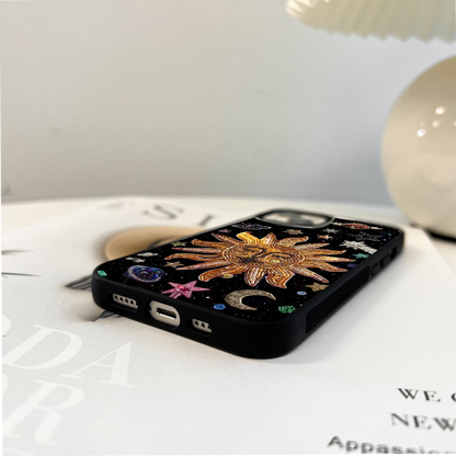 Starlit Sun Charm Glass Case