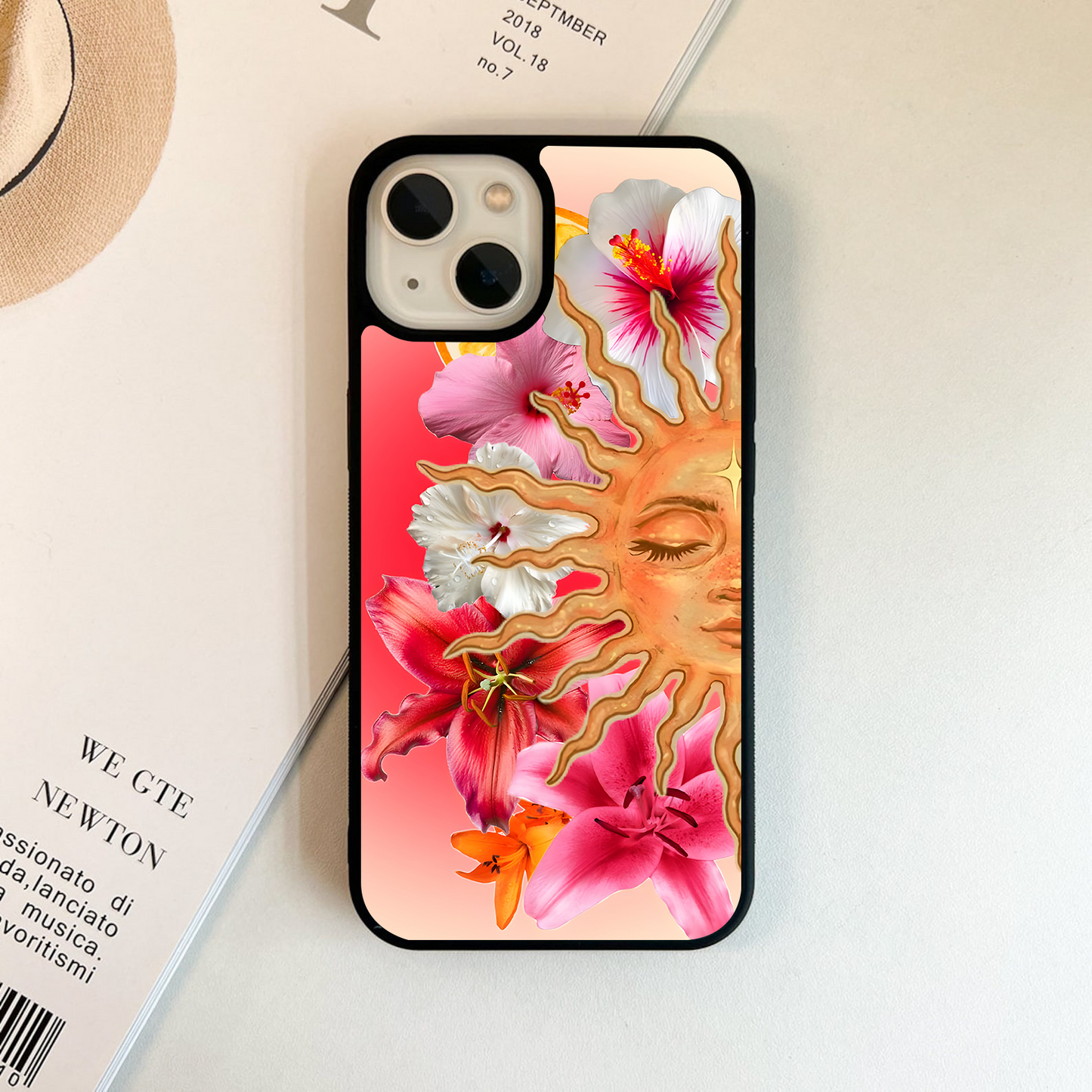 Sunshine Bloom Aura Glass Case