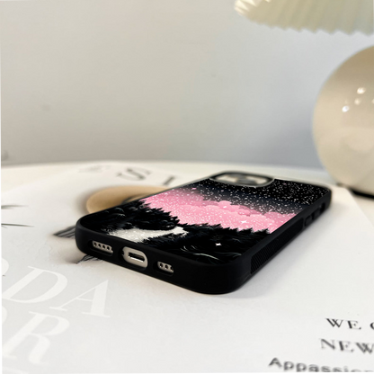 Dreamy Star Trail Glass Case