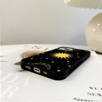 Celestial Gold Glow Glass Case